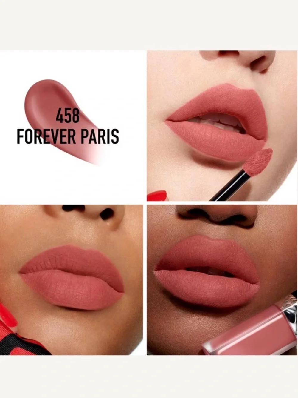 🥀Christian Dior Rouge Dior Forever Liquid Lipstick 458 Forever Paris